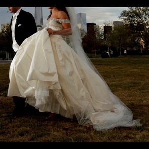 Ines DiSanto Couture wedding dress